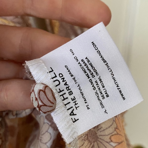 NWT Faithfull The Brand Palmaro Dress - Picture 10 of 14